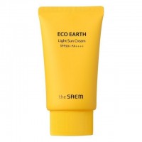 Eco Earth Light Sun Cream SPF 50+ PA++++ - Крем легкий солнцезащитный